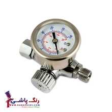 شیر تنظیم باد پیستوله ایتالکو گیج دار عقربه ای مدل FR-5