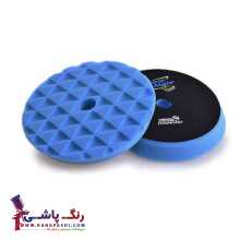 پد پولیش اوربیتال چسبی مشبک نرم(آبی)  150